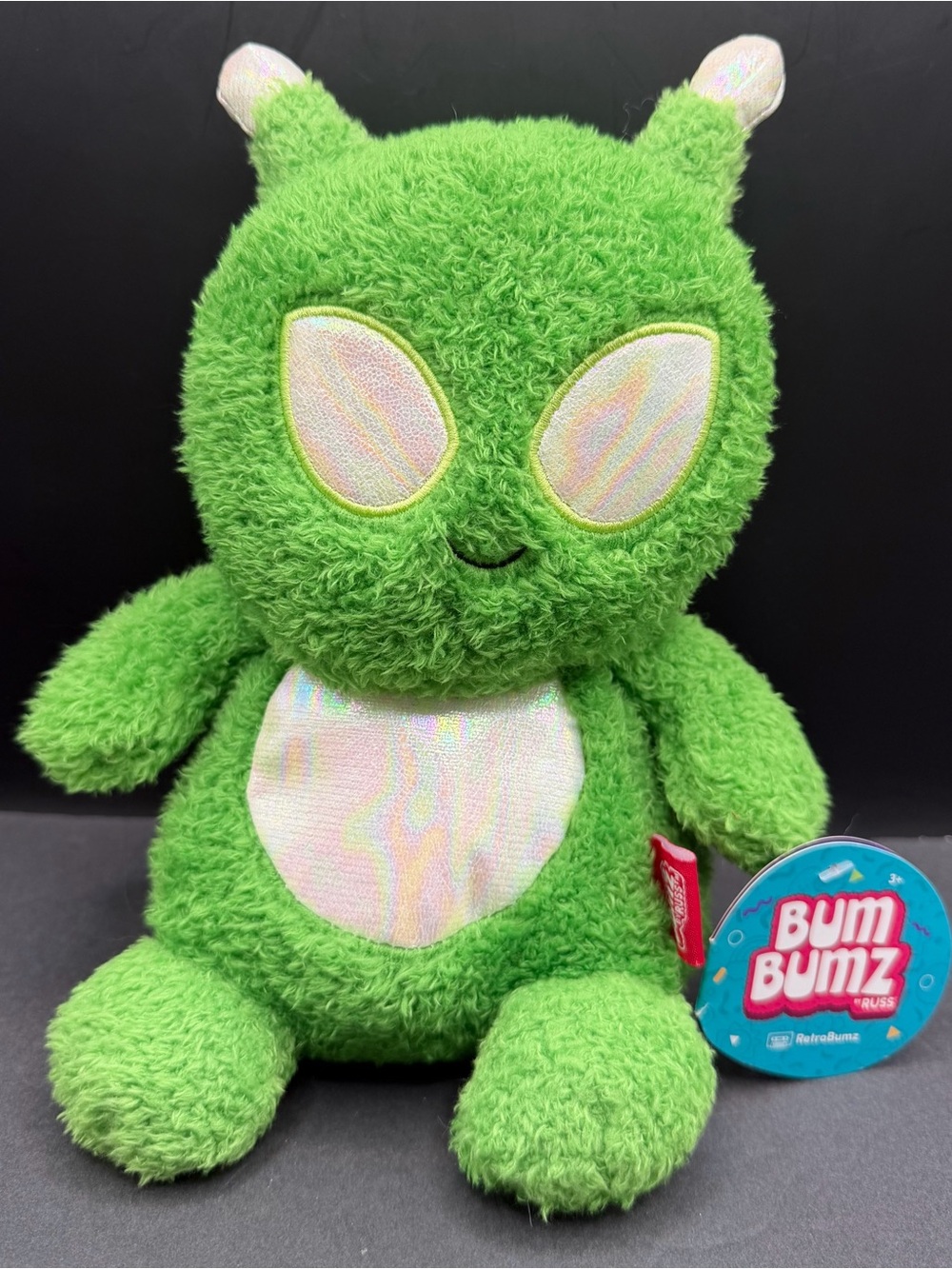 Kellytoy-Bum Bumz-Matt the Alien Plush Toy - Green
